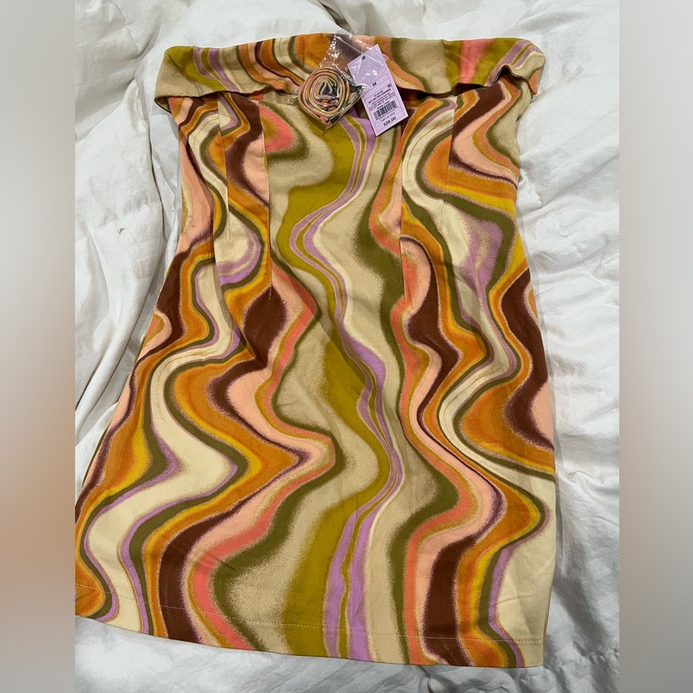 Fun printed casual dress